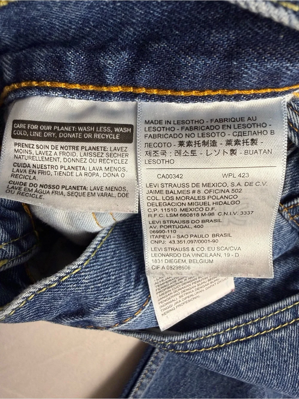 Levi's Straight Fit Blue Men's Jeans